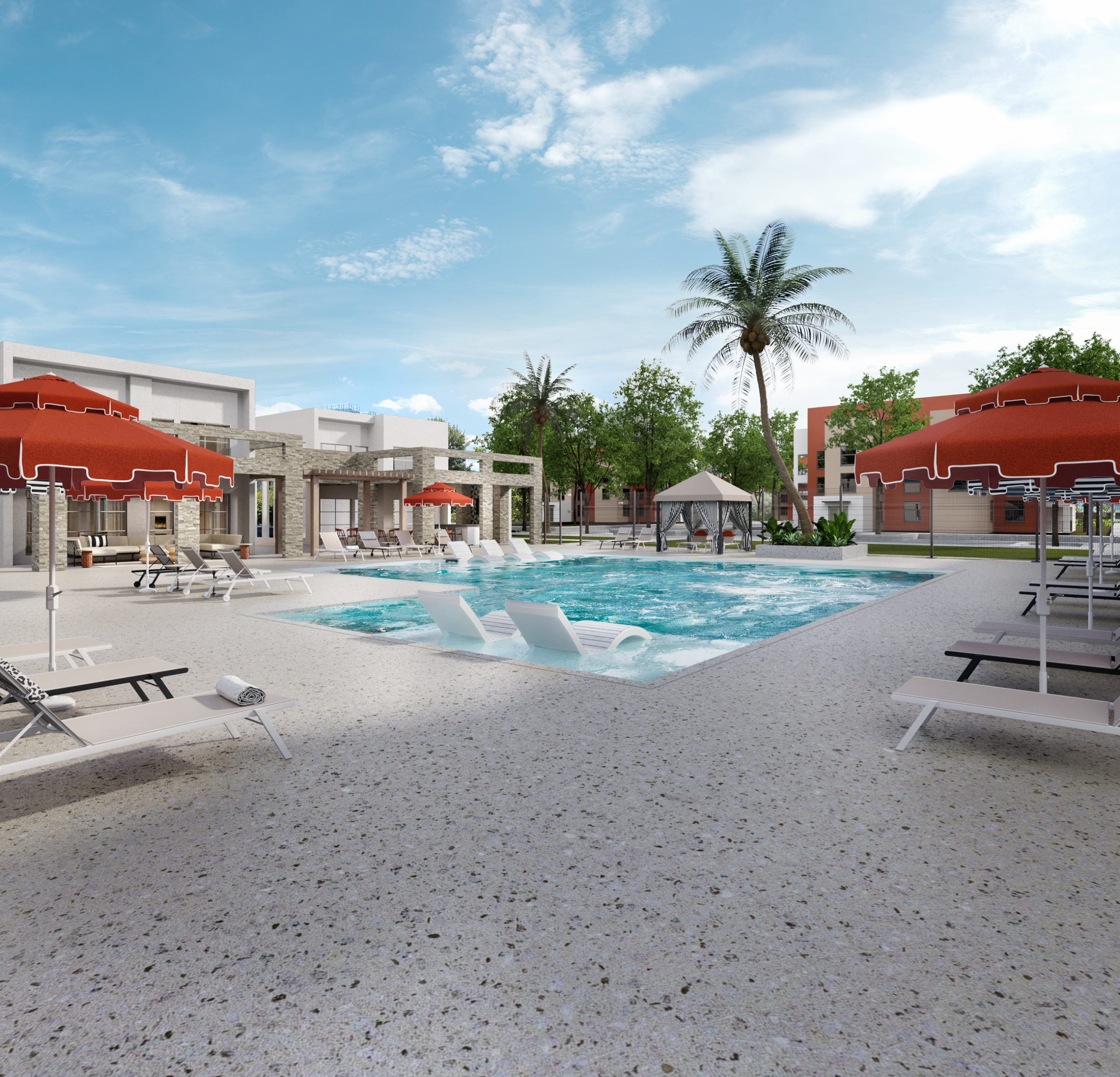301 Flats | Pool