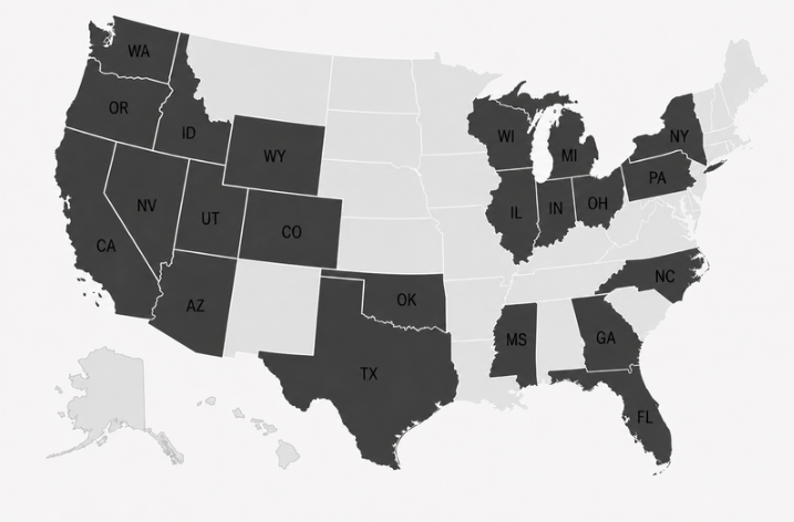 Outdoor Amenity Co. reach across 22 states